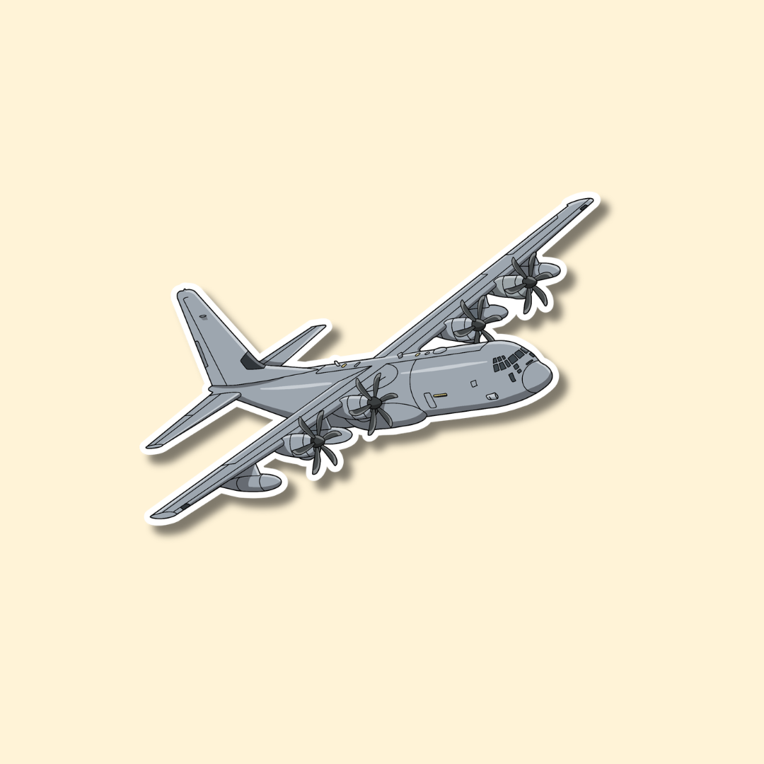C-130 Hercules Military Sticker