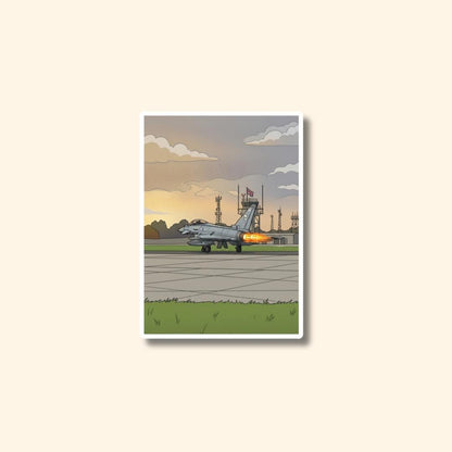 Eurofighter Typhoon Afterbuner Sticker