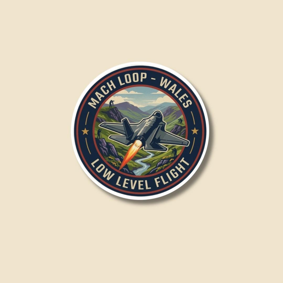 F35 Mach Loop Sticker