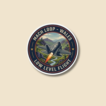 F35 Mach Loop Sticker