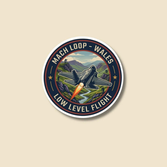F35 Mach Loop Sticker
