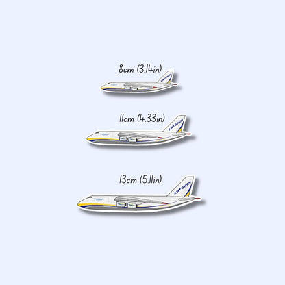 Antonov 124 Airplane Sticker