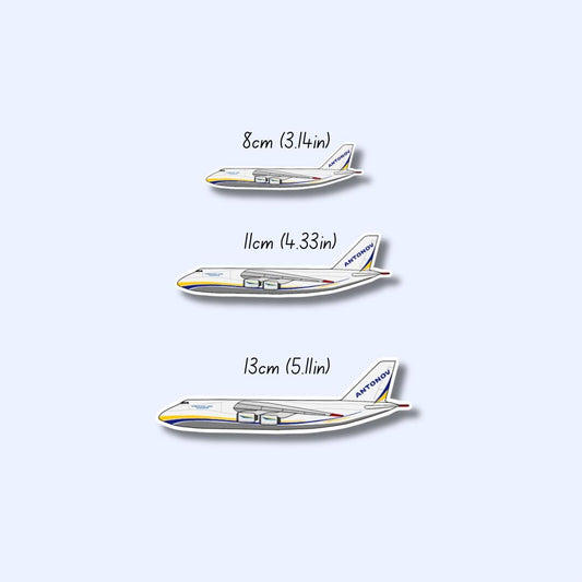 Antonov 124 Airplane Sticker