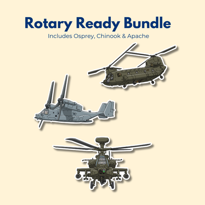 The Rotary Ready Bundle - Sticker Pack