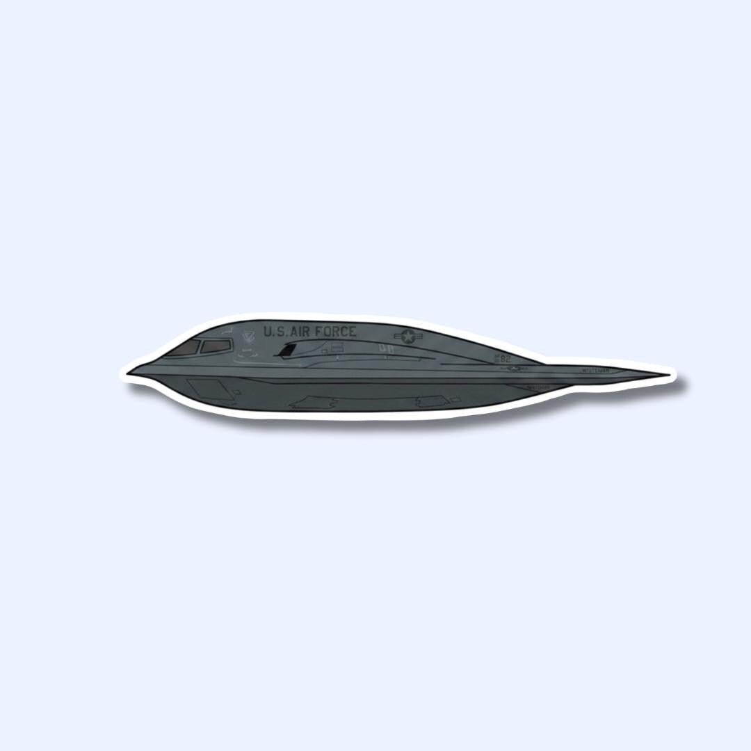 B2 Spirit Military Sticker