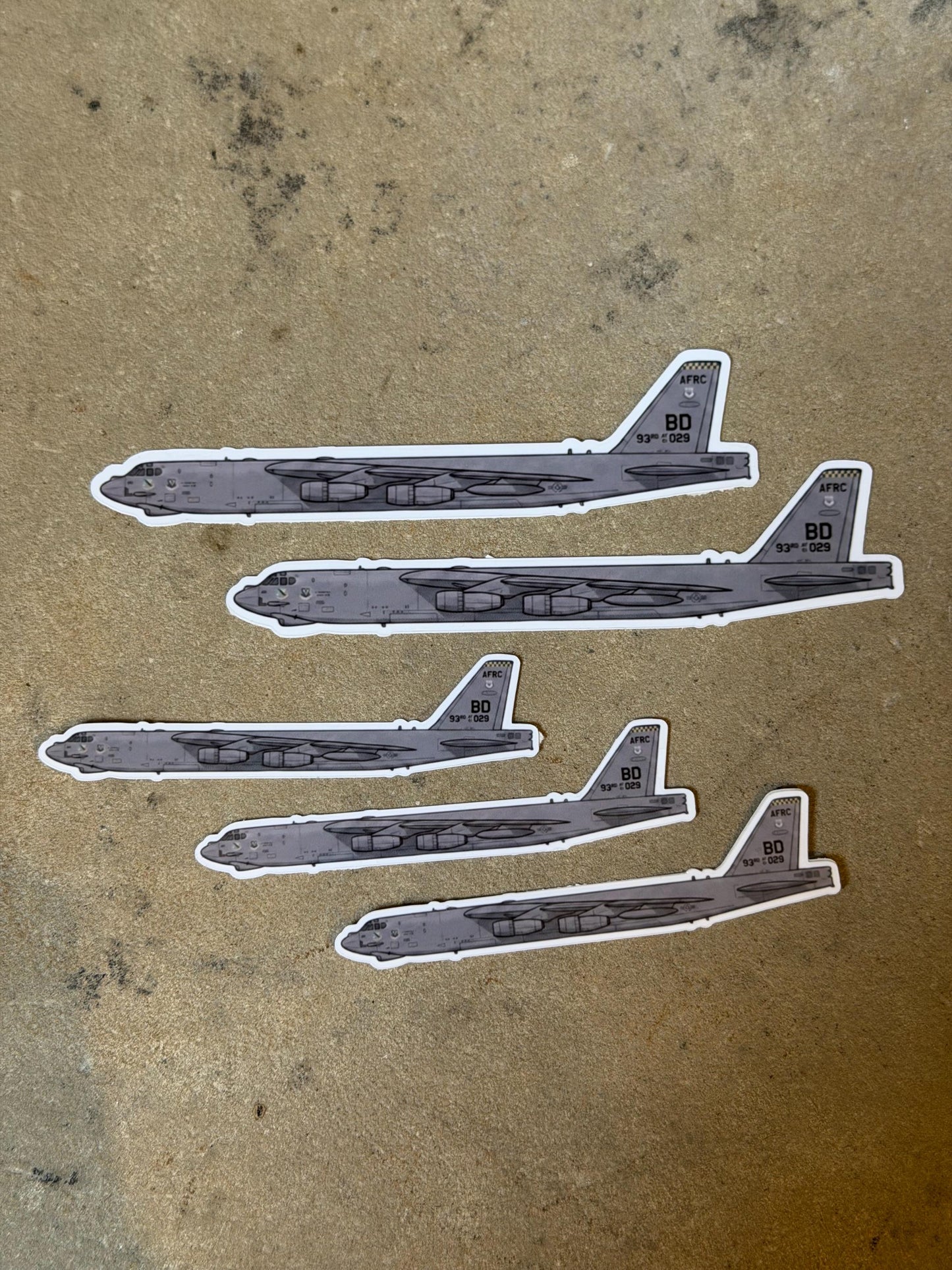 B52 Stratofortress Military Sticker