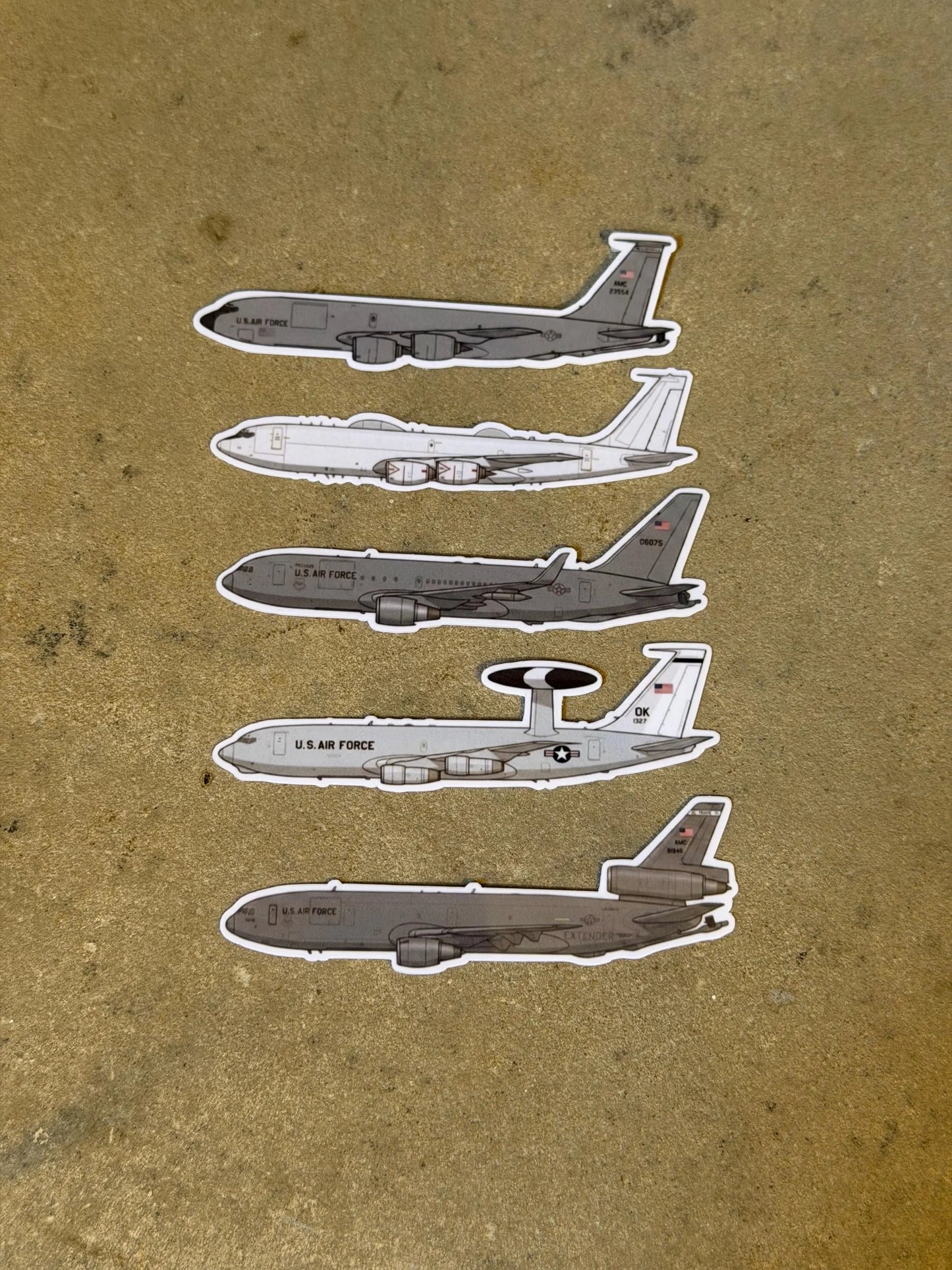 KC-10 Extender Military Sticker