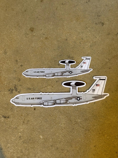 E3 Sentry Military Sticker