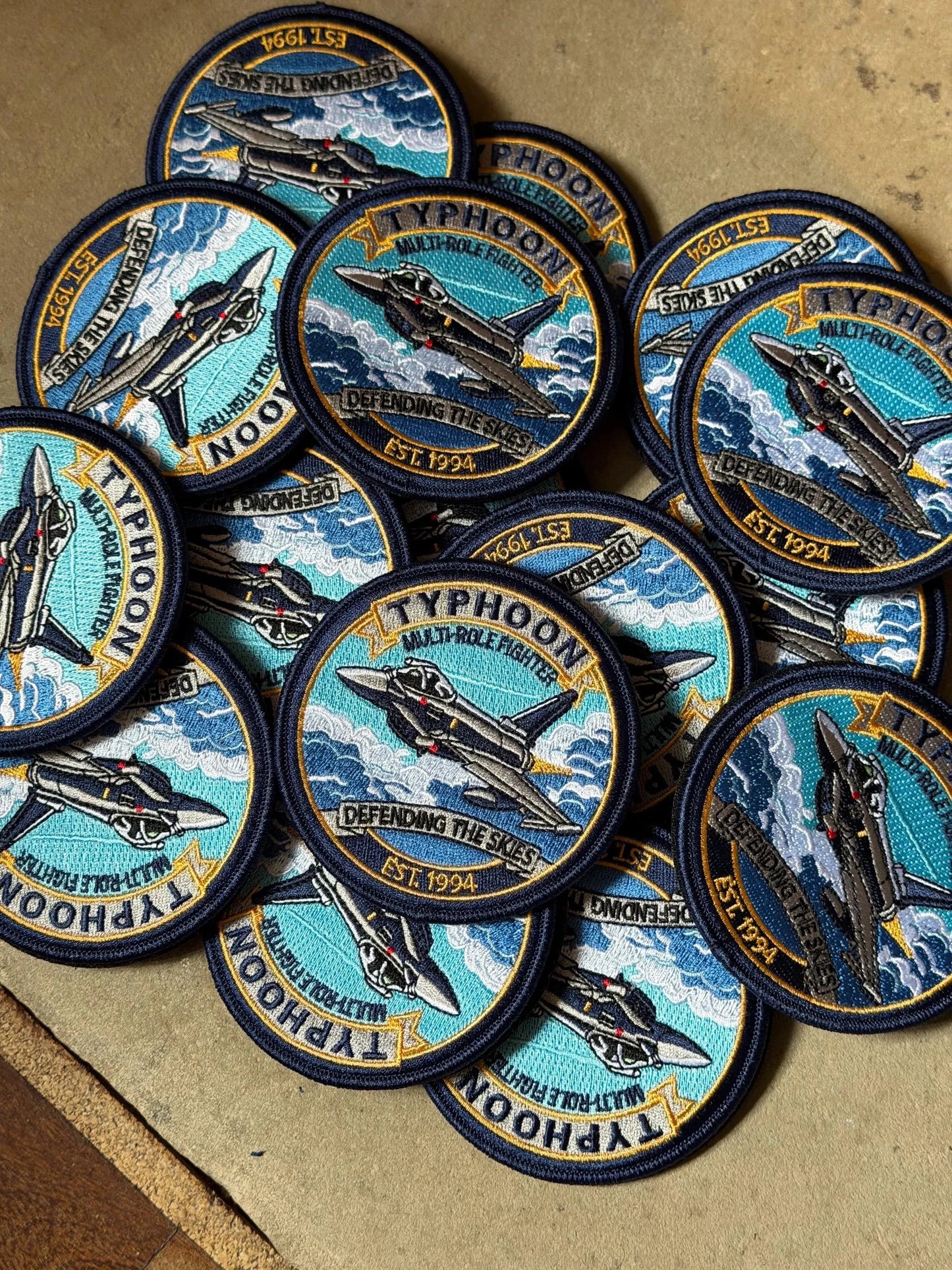 Eurofighter Typhoon Military Patch
