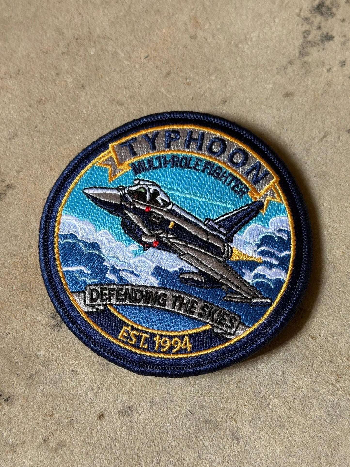 Eurofighter Typhoon Military Patch
