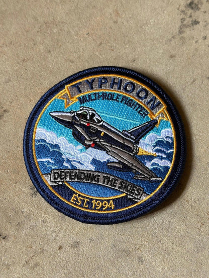 Eurofighter Typhoon Military Patch