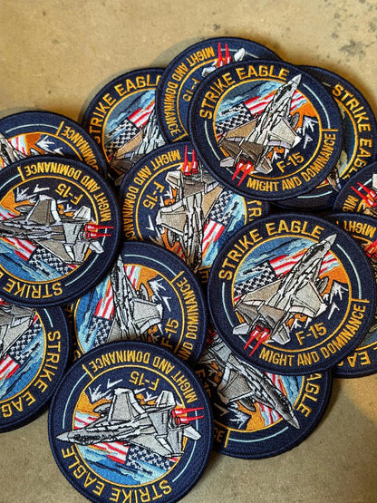 F15 Eagle Military Patch
