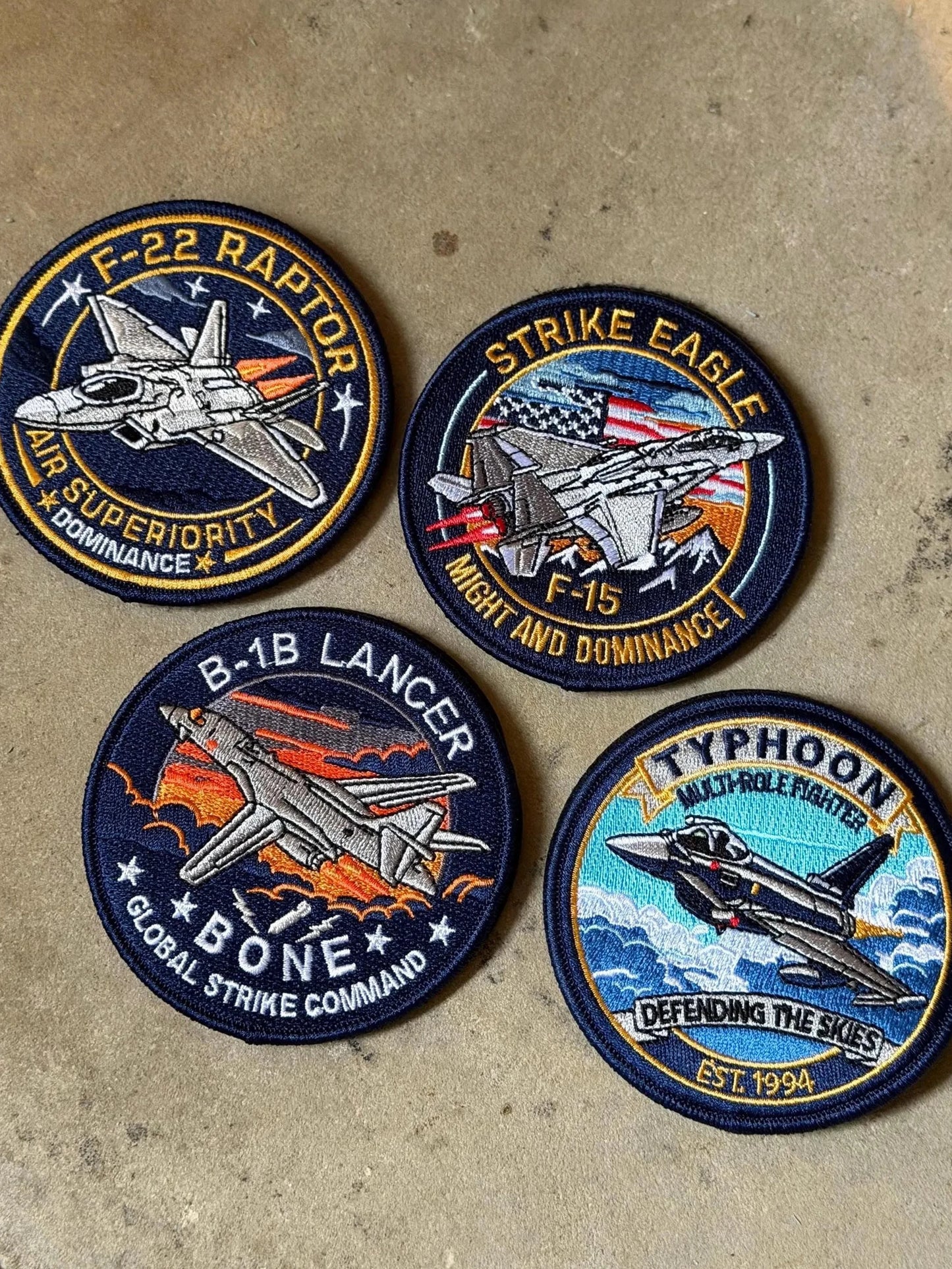 Eurofighter Typhoon Military Patch