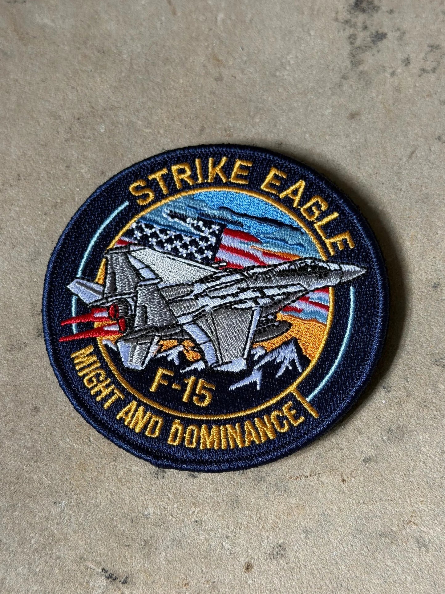 F15 Eagle Military Patch
