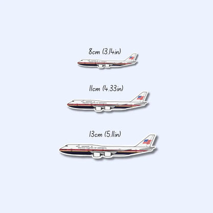 Air Force One Airplane Sticker