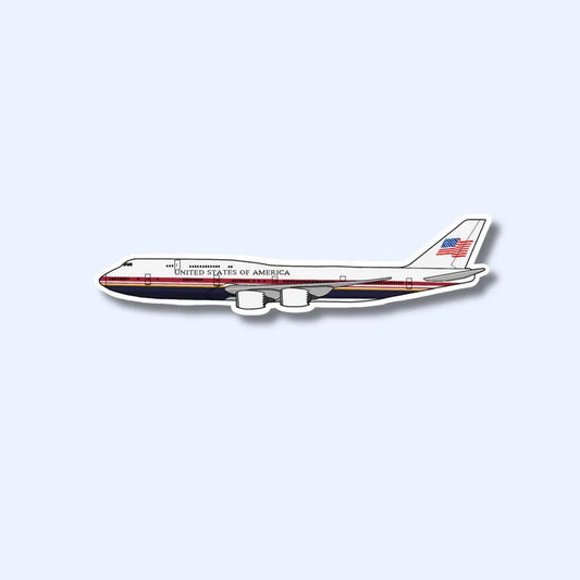 Air Force One Airplane Sticker