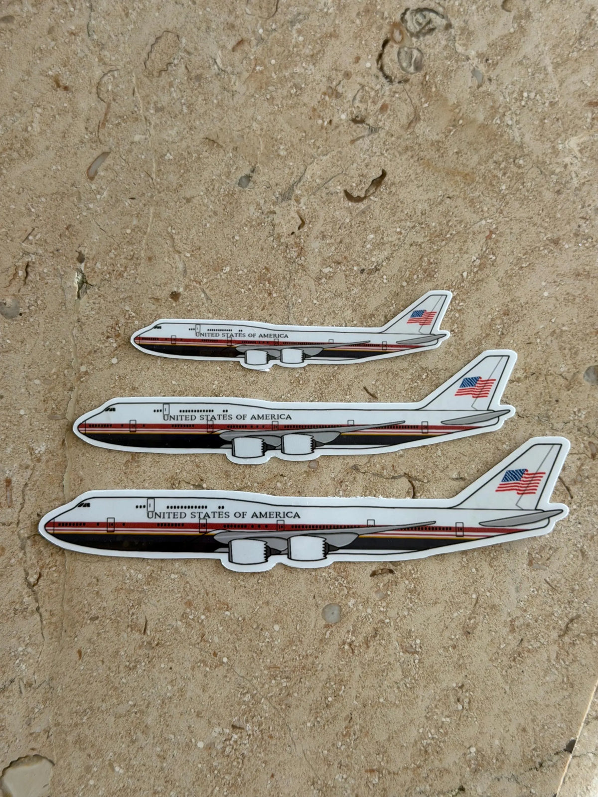 Air Force One Airplane Sticker