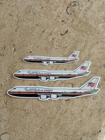 Air Force One Airplane Sticker