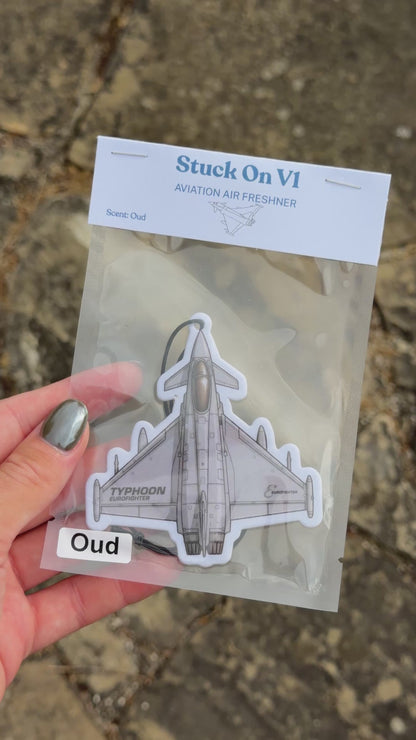 Eurofighter Typhoon Fighter Jet Air Freshener