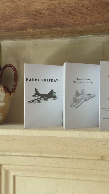 F15 Eagle Birthday Card