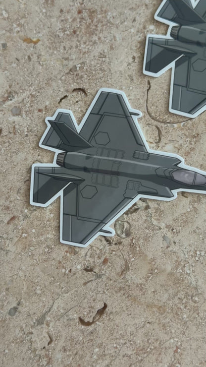 F35C Lightning II Fighter Jet Sticker