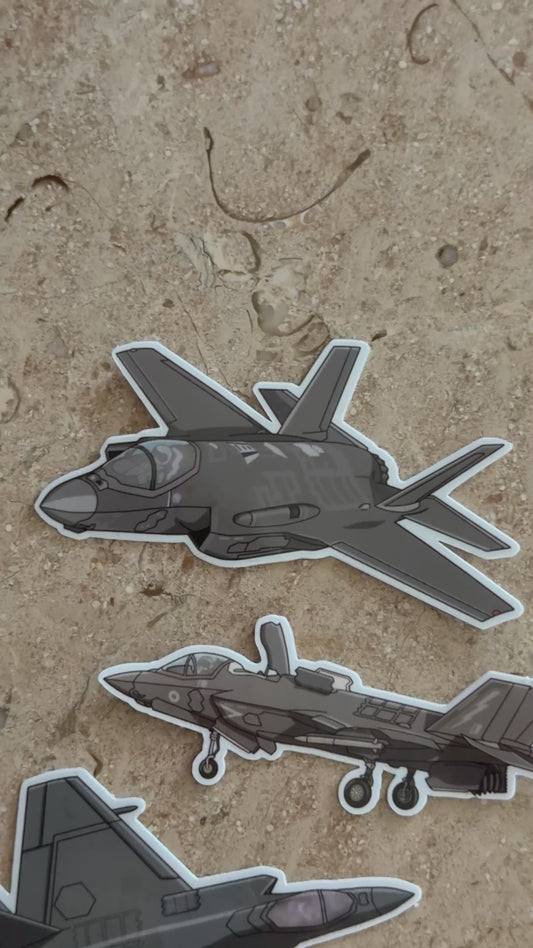 The F-35 Trio Bundle - Sticker Pack