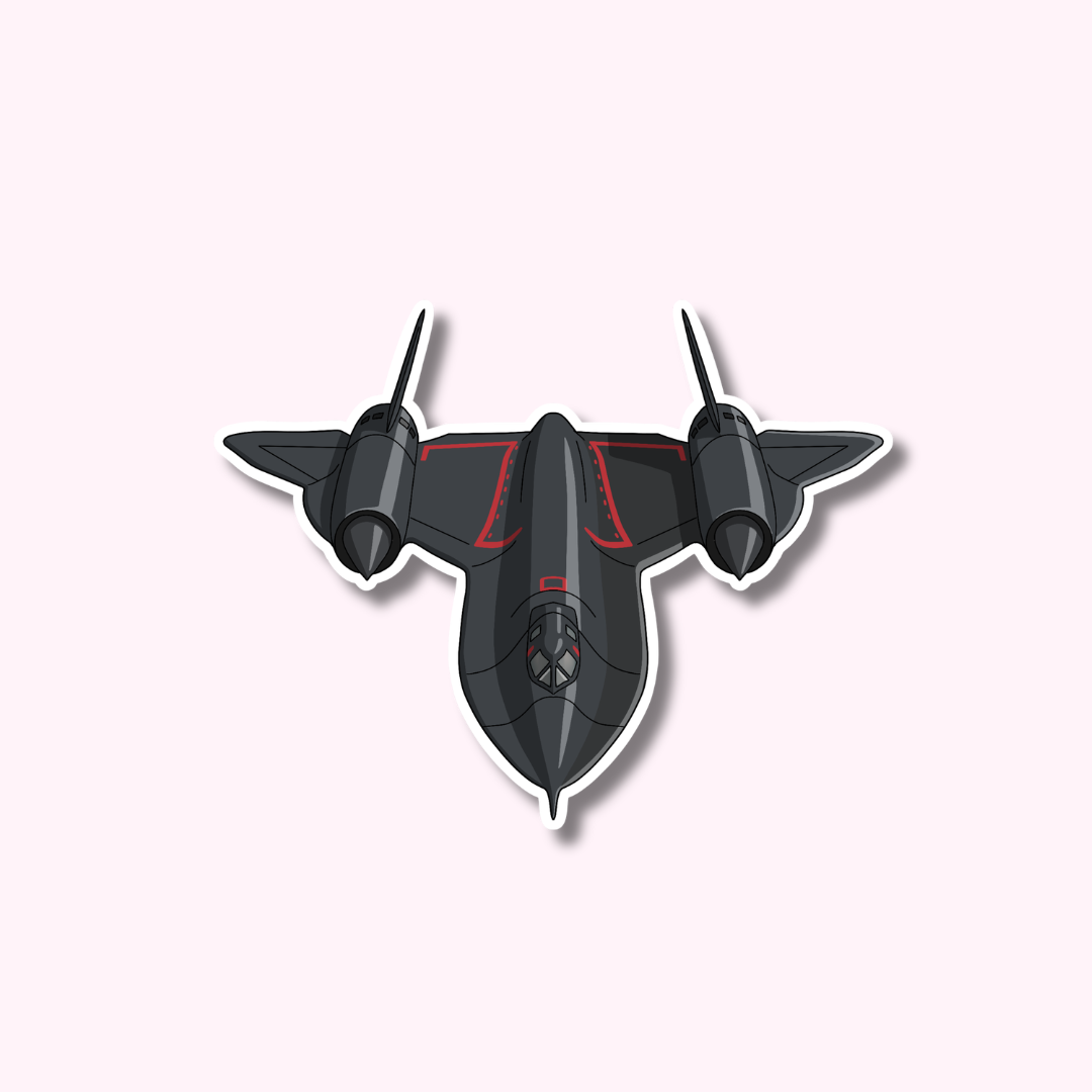 SR-71 Blackbird Military Sticker