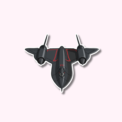 SR-71 Blackbird Military Sticker
