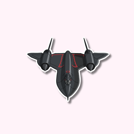 SR-71 Blackbird Military Sticker